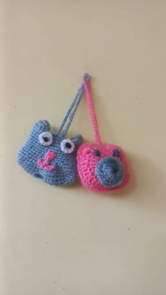 cambo of 2 handmade crochet buds cover fro square,rectangle,circle,